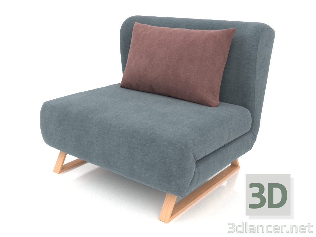 3d model Armchair-bed Rosy 8 - preview