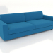 3D Modell 3-Sitzer-Sofa - Vorschau