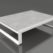 3D Modell Couchtisch 120 (DEKTON Kreta, Weiß) - Vorschau