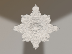 Prise de plafond en plâtre RP 039 (1065x1065x65)