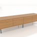 3D modeli TV dolabı 1800 mm (doğal meşe) - önizleme