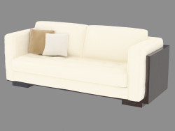 Modern leather sofa