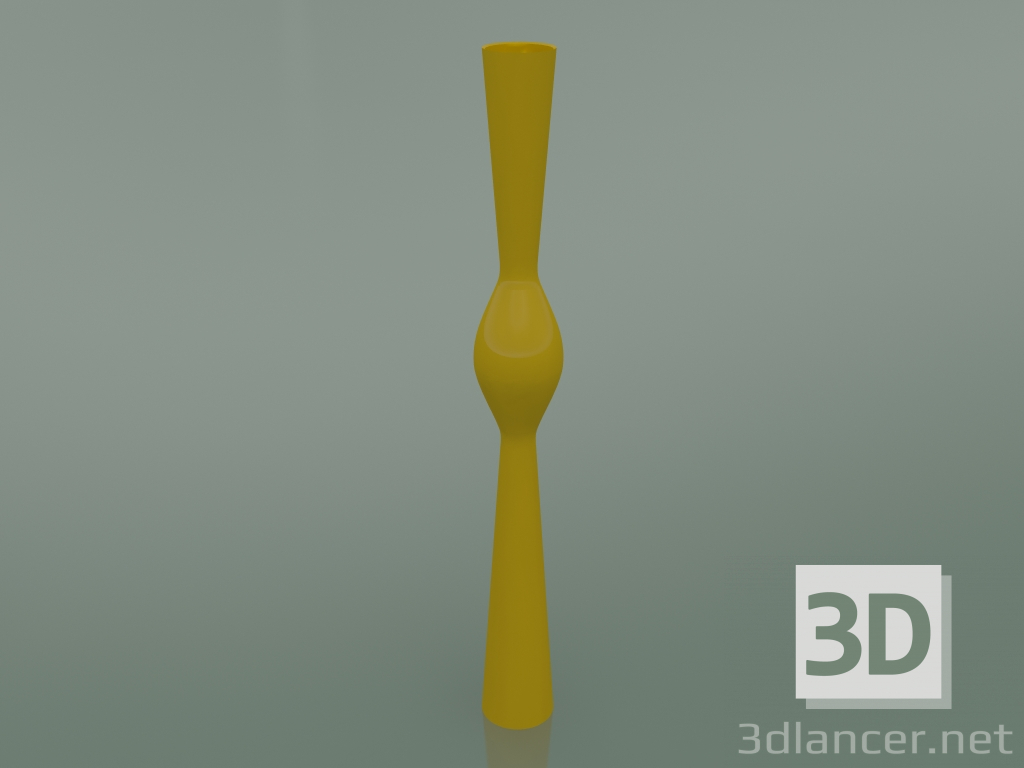 Modelo 3d Vaso Canaletto (vidrado amarelo) - preview