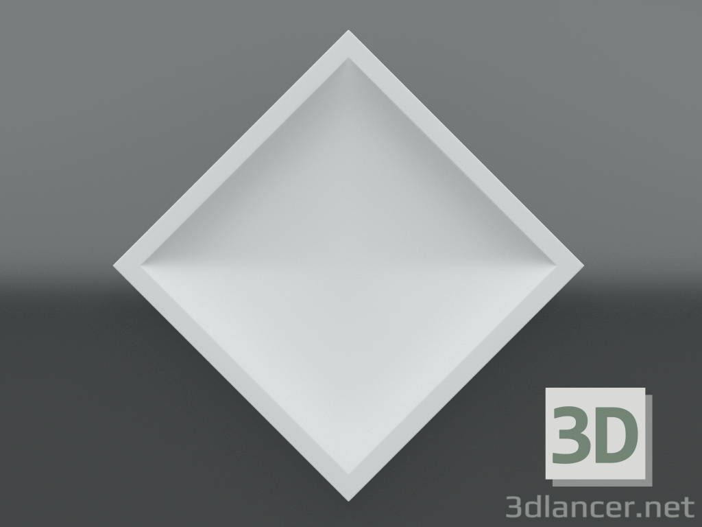 Modelo 3d Painel 3d de gesso M-406 - preview