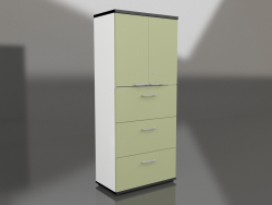 Aktenschrank Standard A54C4 (801x432x1833)