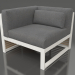 3d model Modular sofa, section 6 left (Agate gray) - preview