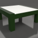 modello 3D Tavolino (Verde bottiglia, DEKTON Zenith) - anteprima