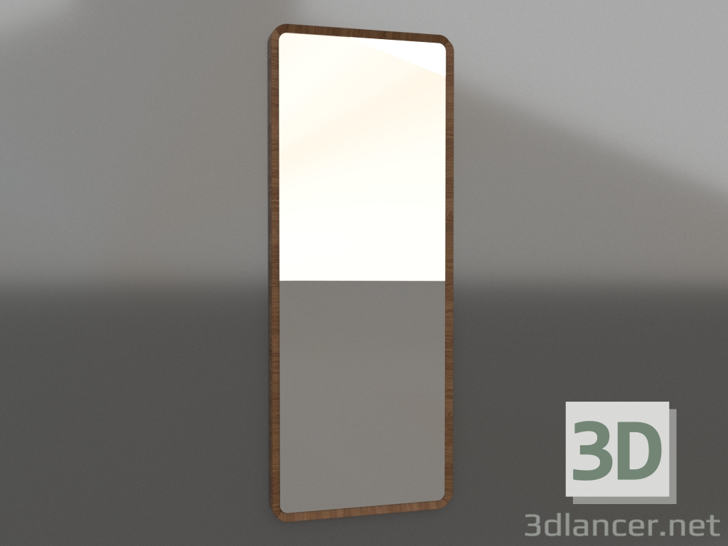 Modelo 3d Espelho de parede 1800x700 mm (nogueira clara) - preview