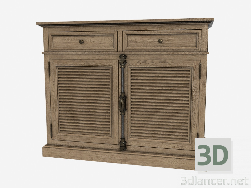 3d model Buffet CONCORDE LOCKER (511,004) - preview