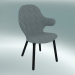 3d model Chair Catch (JH1, 59x58 H 88cm, Black stained oak, Hallingdal - 130) - preview