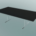 3d model Mesa plegable con patas TT rectangular (2400x1200mm) - vista previa