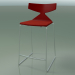 modèle 3D Tabouret de bar empilable 3712 (avec coussin, Rouge, CRO) - preview