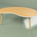 modèle 3D Table basse Placage rein (blanc) - preview