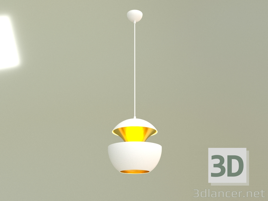 modello 3D Lampada a sospensione 9064L WH+GD - anteprima