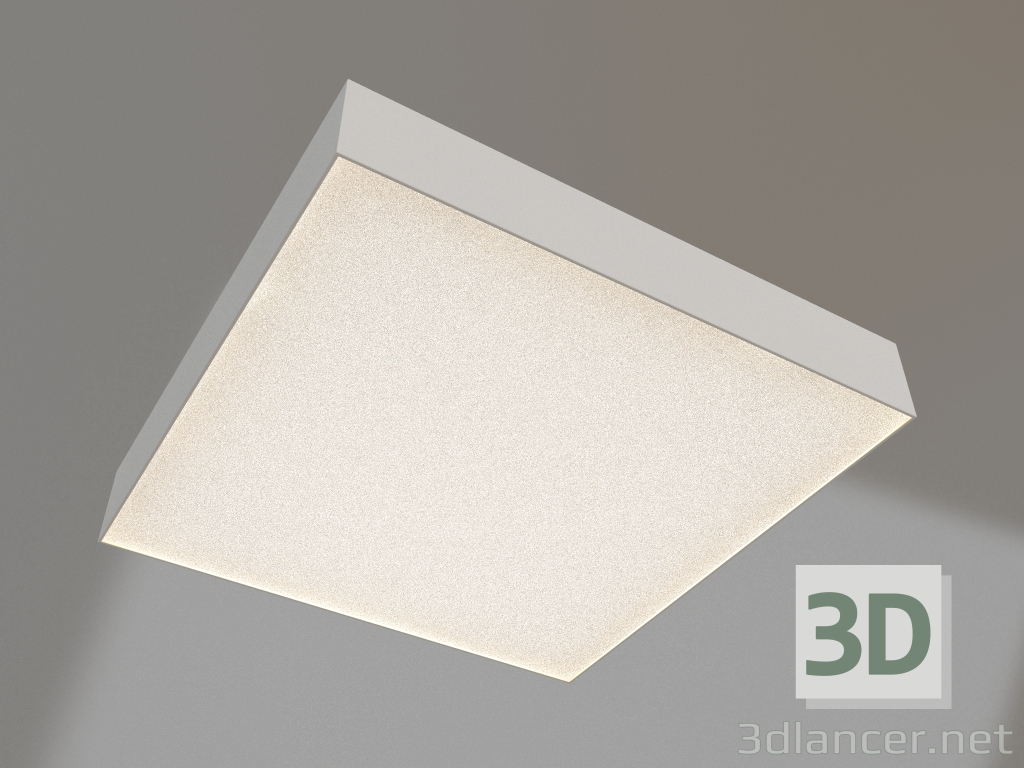 3D modeli Lamba IM-QUADRO-ACİL-3H-S400x400-44W Sıcak3000 (WH, 120 derece, 230V) - önizleme