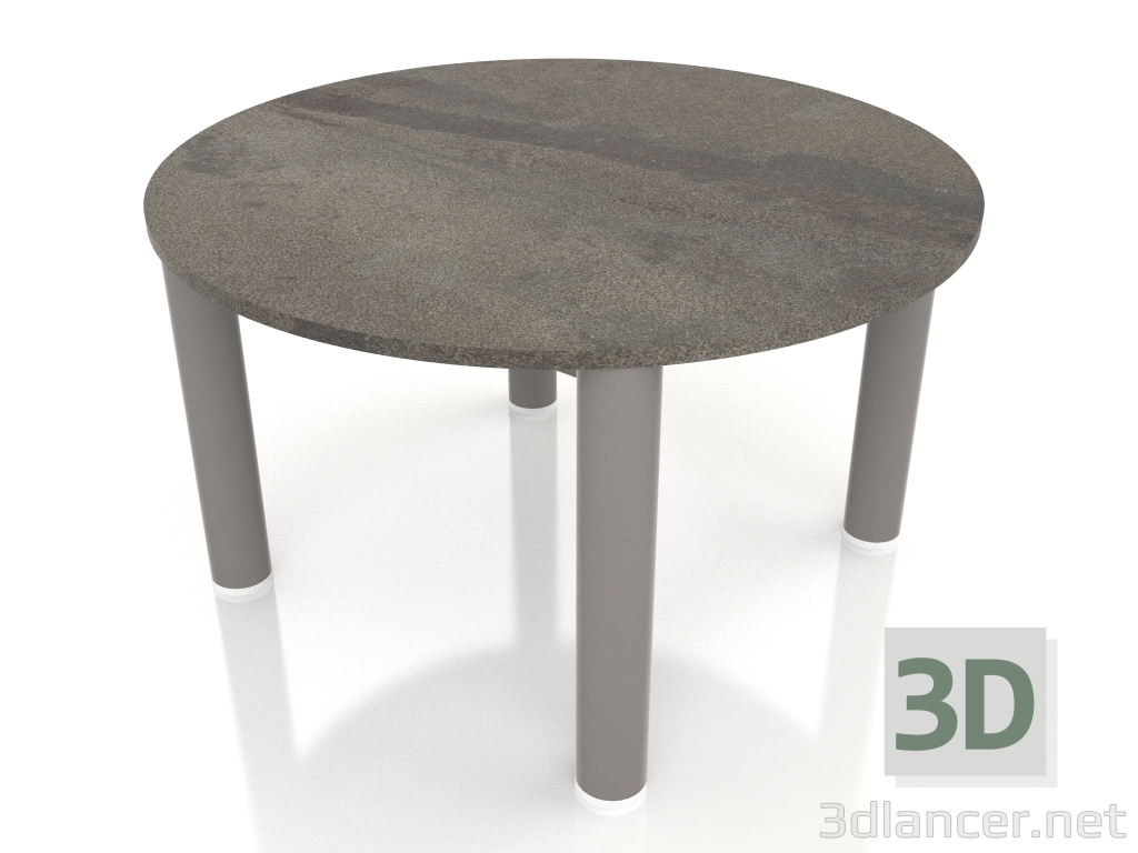 modello 3D Tavolino P 60 (grigio quarzo, DEKTON Radium) - anteprima