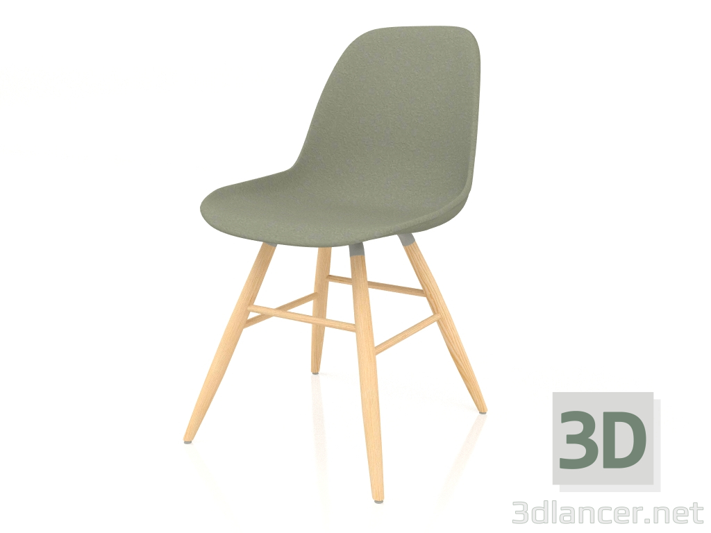 3d model Silla Albert Kuip (Verde) - vista previa