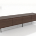 modèle 3D Meuble TV 1800 mm (noyer foncé) - preview
