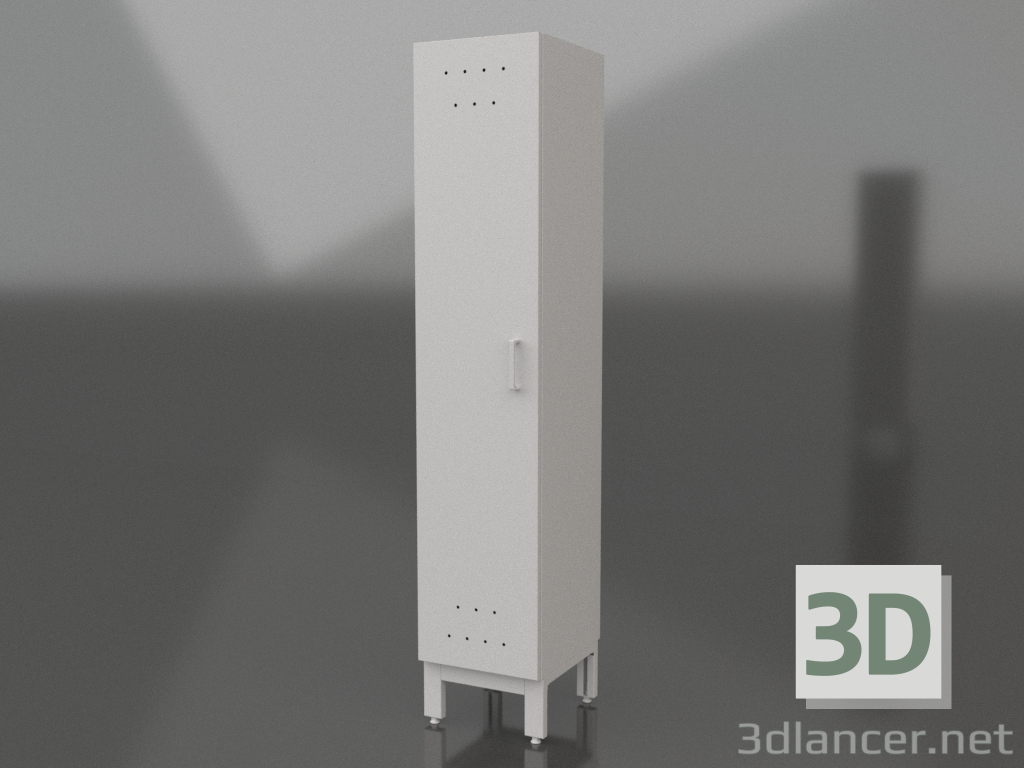 3d модель Шкаф гардеробный ЛК-400 ШГ – превью 3d модель Шкаф гардеробный ЛК-400 ШГ – превью