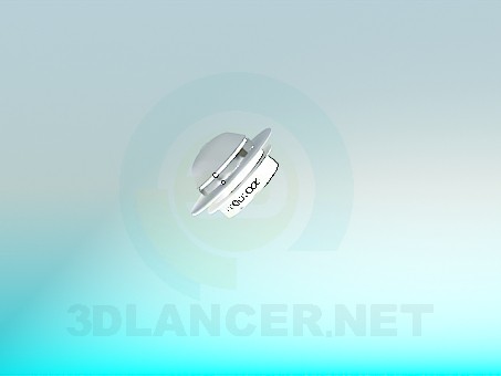 3D Modell Halogen-Lampe - Vorschau