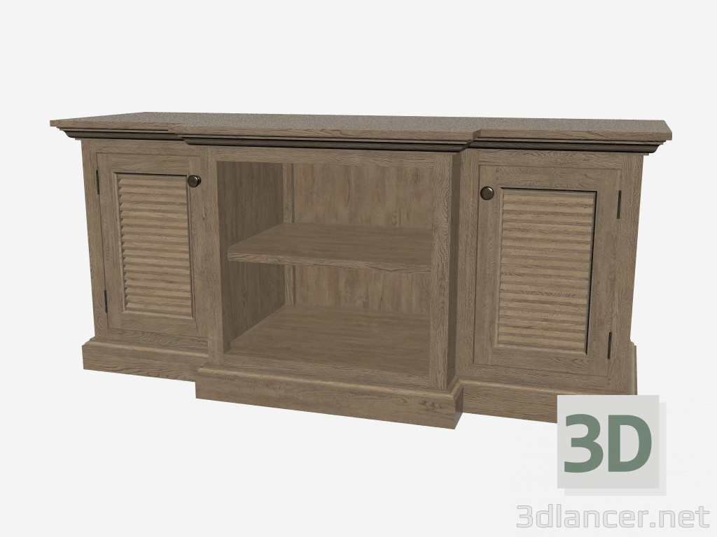 Modelo 3d Media Console Concorde (512.003) - preview