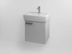 Lavabo con Vanity Minimalista 1m