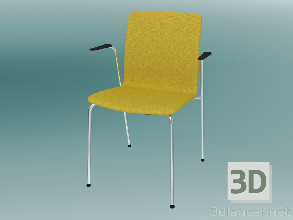 3d model Silla de visitante (K42H 2P) - vista previa