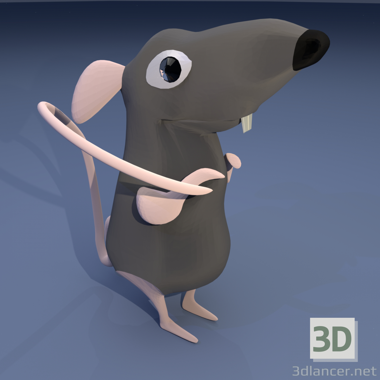 modèle 3D de Rat cutie acheter - rendu