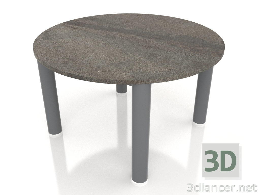 3d model Mesa de centro D 60 (Antracita, DEKTON Radium) - vista previa