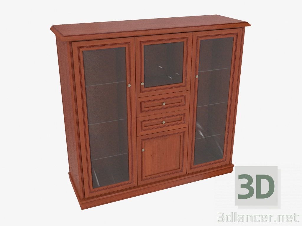 3d model Buffet alto (363-32) - vista previa