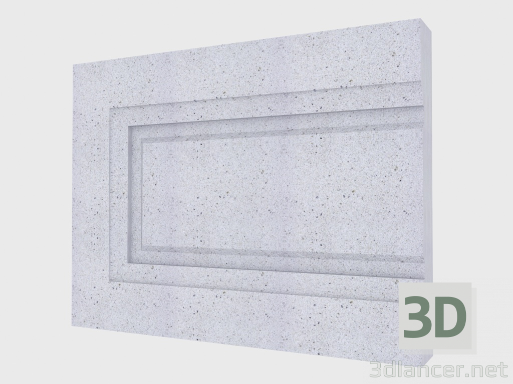 modello 3D Pannello (FF42D, 1) - anteprima