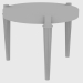 3d модель Столик кавовий FELIX SMALL TABLE (d47xH38) – превью