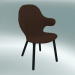 3d model Chair Catch (JH1, 59x58 H 88cm, Black stained oak, Steelcut - 365) - preview