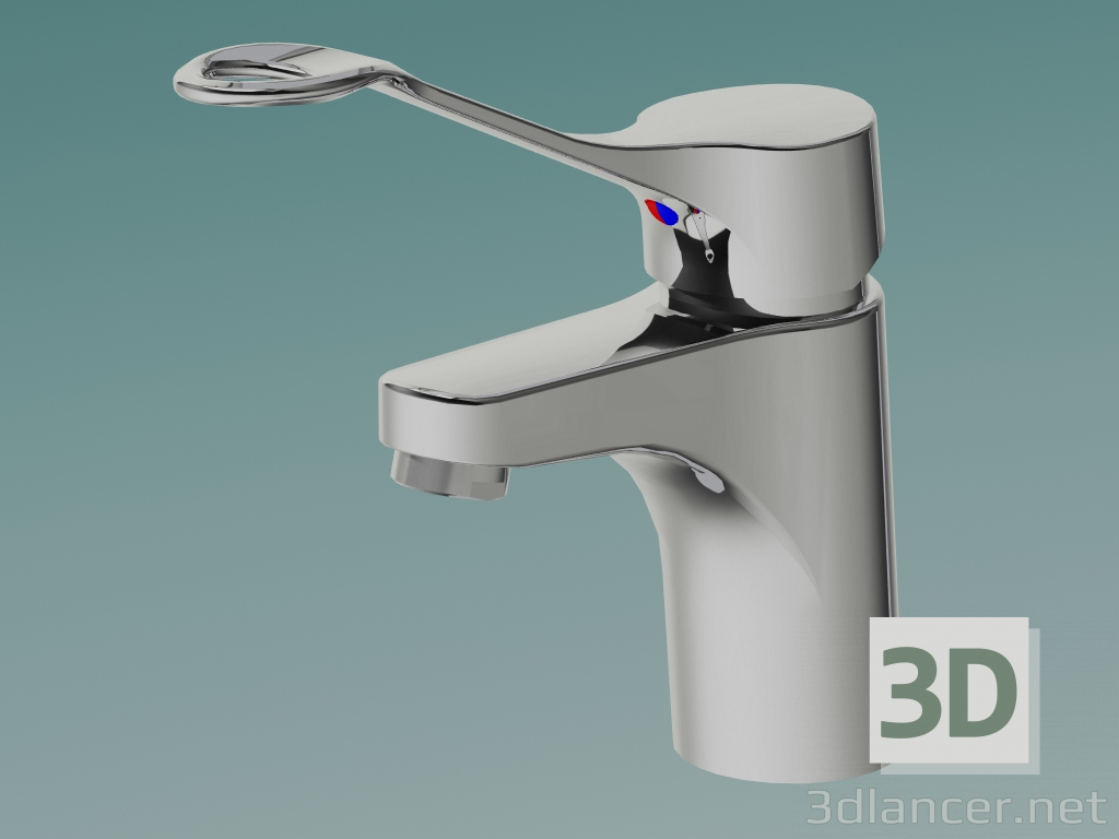 modèle 3D Robinet de lavabo avec levier 160 mm (GB41214047 64) - preview