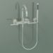 3d model Wall-mounted bath mixer with hand shower (25 133 882-06) - preview