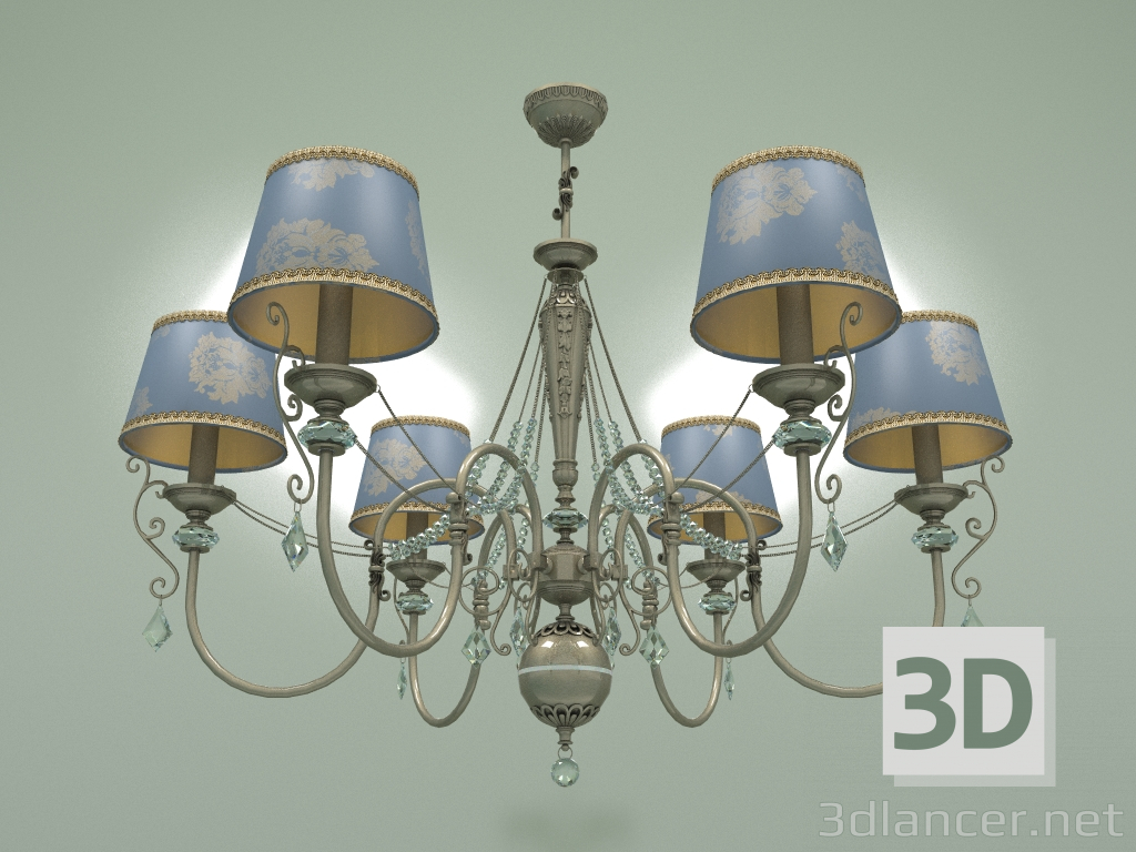 3d model Chandelier LUCA LUC-ZW-6 (PA) - preview