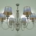 3d model Chandelier LUCA LUC-ZW-6 (PA) - preview