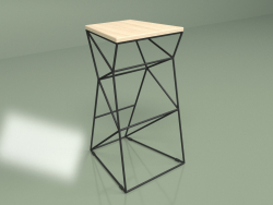 Tabouret de bar SUPPOR 780 (frêne naturel)