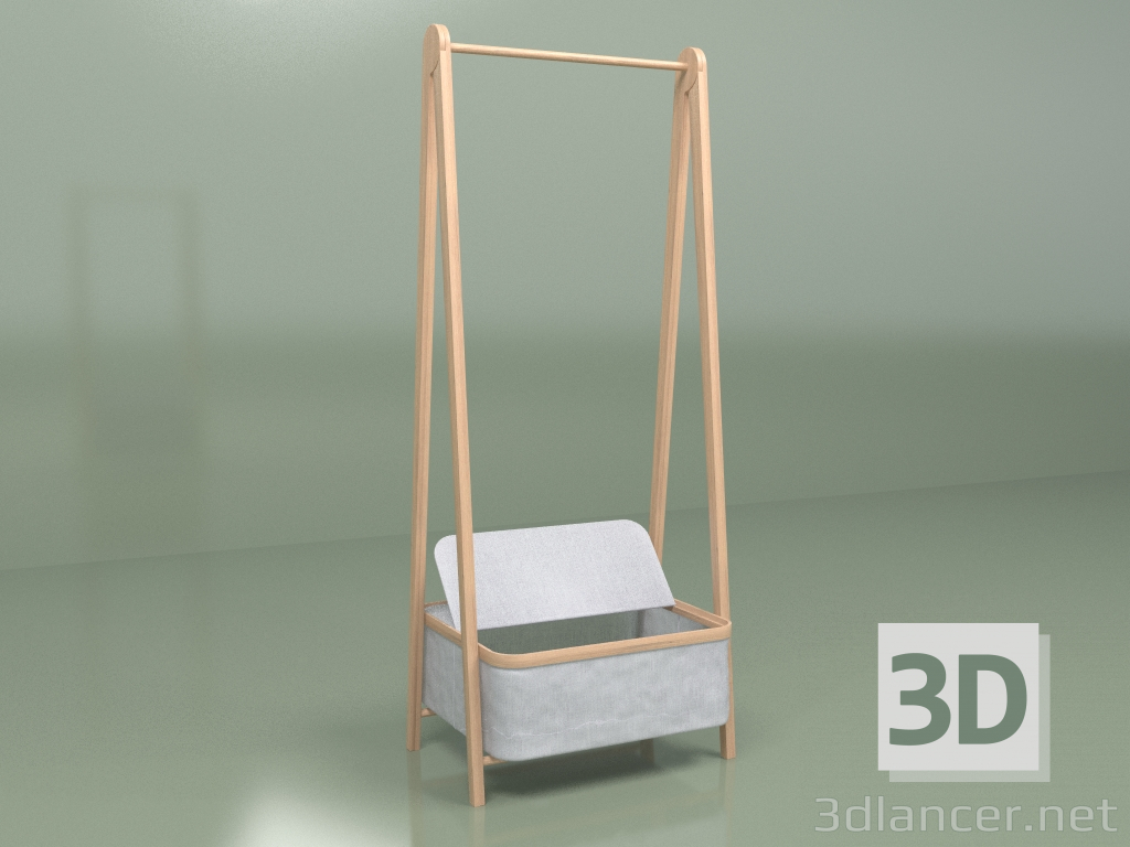 3D modeli Kitaplık Alfa - önizleme