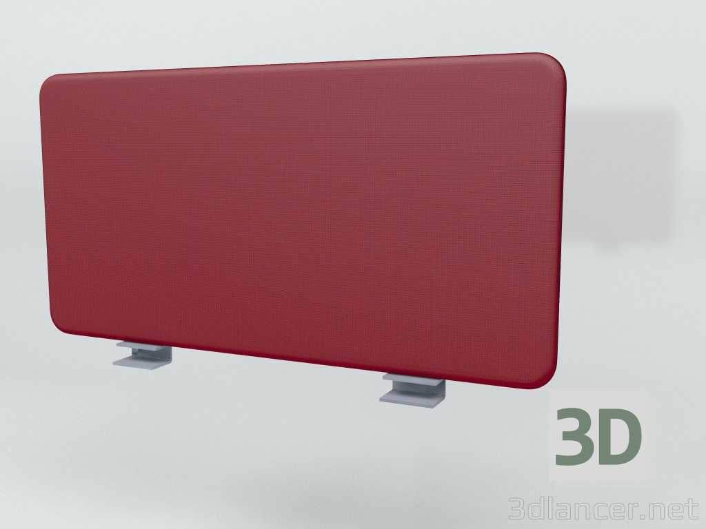 3d model Pantalla acústica Escritorio Single Sonic ZUS05 (990x500) - vista previa