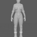 Modelo 3d Menina - preview