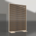 3d model Partition made of artificial wood and aluminum 120x170 (Teak, Sand) - preview