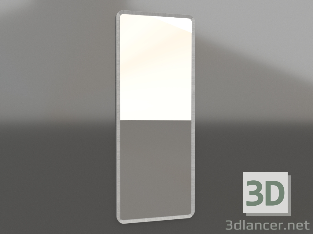 3d model Espejo de pared 1800x700 mm (blanco RAL 9010) - vista previa