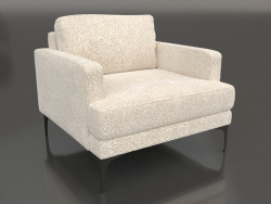 Chaise Fisht (pieds en métal)