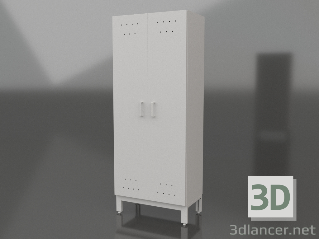 3D Modell Kleiderschrank Kleiderschrank LK-800 ShG - Vorschau