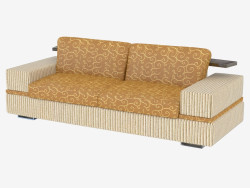 Sofa with shelf