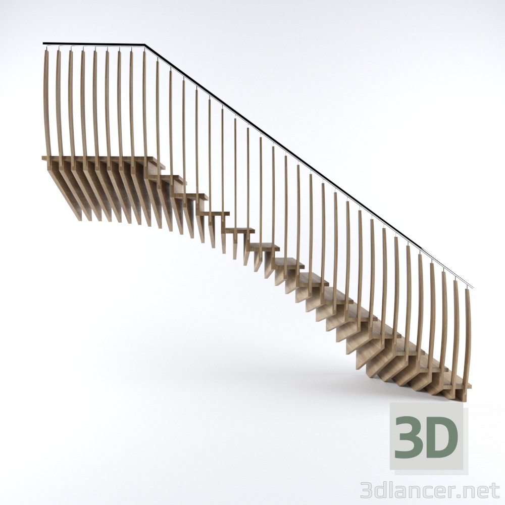 3D merdiven MindStep modeli satın - render