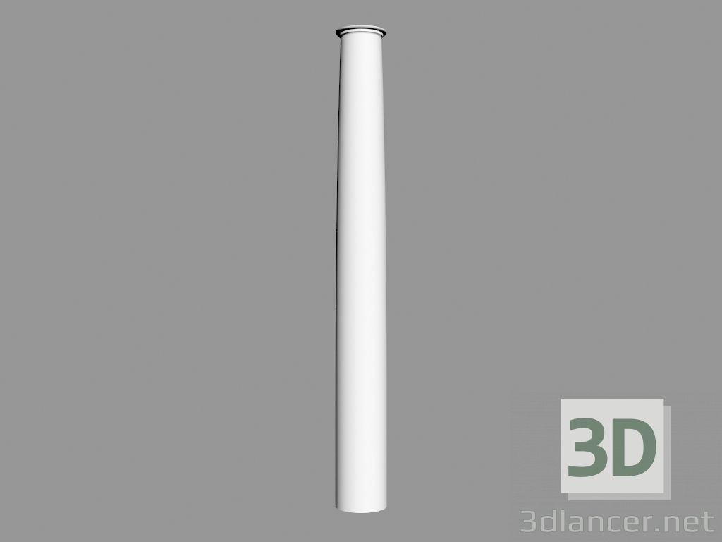 Modelo 3d Coluna K1102 (22 x 22 x 202 - Ø 22 cm) - preview