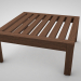 3d table / stool EPLARO IKEA model buy - render