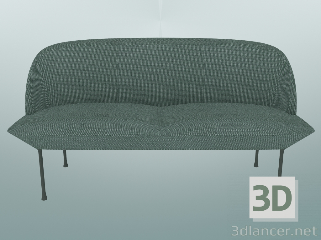 3d model Double sofa Oslo (Steelcut Trio 3 966, Light Gray) - preview